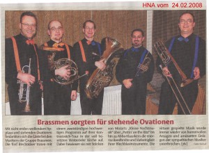Brassmen Bericht HNA
