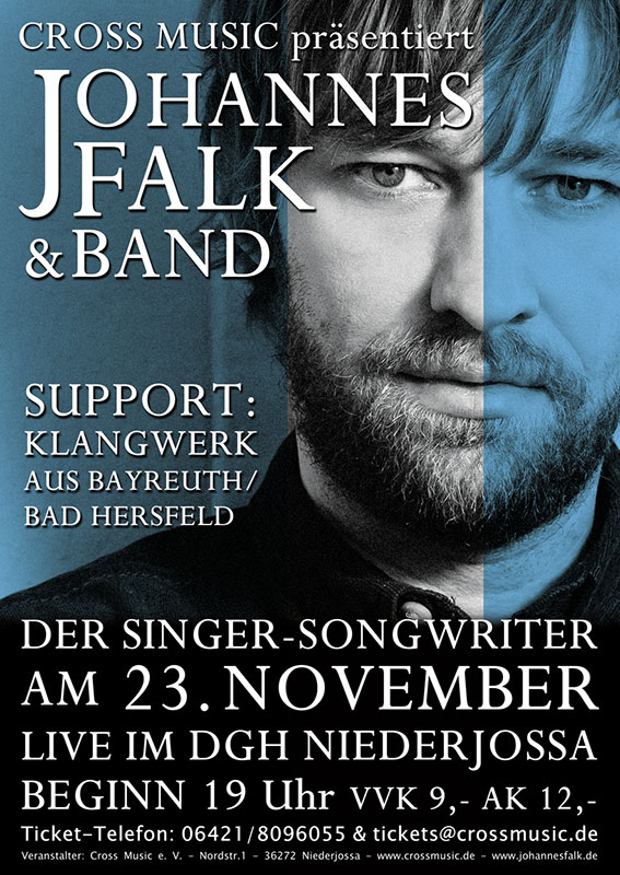 Johannes Falk live im DGH Niederjossa